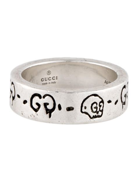 gucci ghost ring size 7